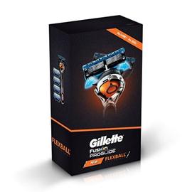 Gillette Fusion Pro-glide Flexball Razor with 4 Cartridge